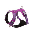 Premium Purple Lightweight 3M Reflective No Pull Dog Harness Size L