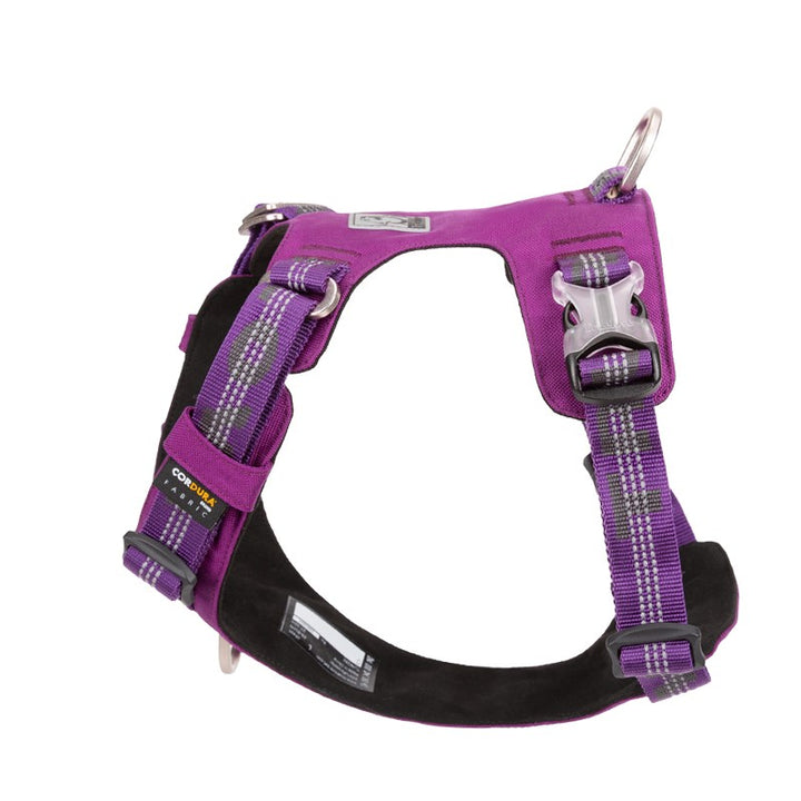 Premium Purple Lightweight 3M Reflective No Pull Dog Harness Size S