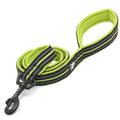 Nylon Reflective Dog Lead 2m Yellow L with 3M Reflectors and Soft Padding - SuperSaverAU - view 1