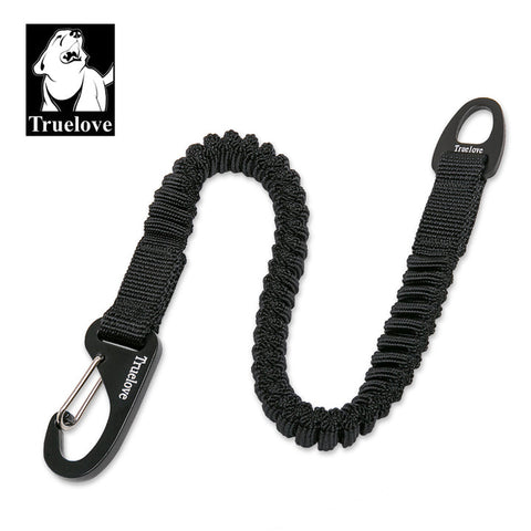 True Love Bungee Extension Leash Black M - Minimizes Jerks, 5 Colors Available - SuperSaverAU - view 1
