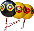 Inflatable Bird Chaser Balloons, Pack of 3 - Reflective Predator Eyes, 6000 sq. ft. Coverage - SuperSaverAU - view 2
