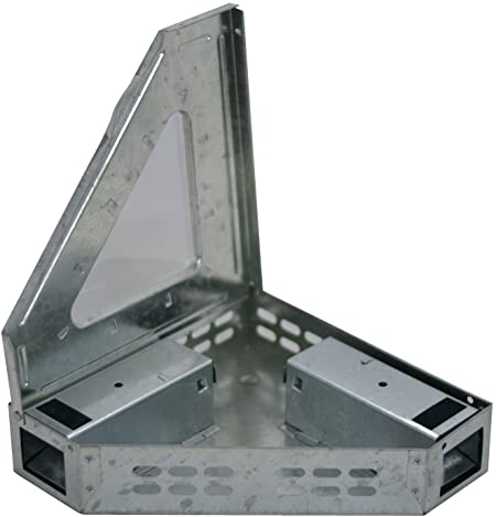 Multi Catch Mouse Trap Repeater Corner Unit 2pk - Easy to Use, No Bait Needed