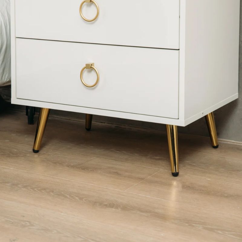 Amelia Modern LED Bedside table with USB and power socket white x 2 - SuperSaverAU - view 4