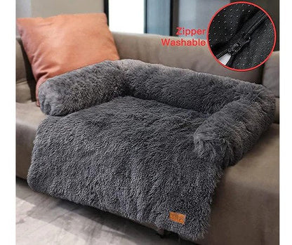 Kuta Calming Pet Sofa Cushion Furniture Protector - Medium Charcoal