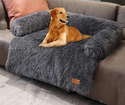 Kuta Calming Pet Sofa Cushion Furniture Protector - Medium Charcoal