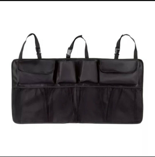 Car Seat Back Organiser Hanging Pouch Bag SUV Hatchback Trunk Boot Storage - SuperSaverAU - view 1