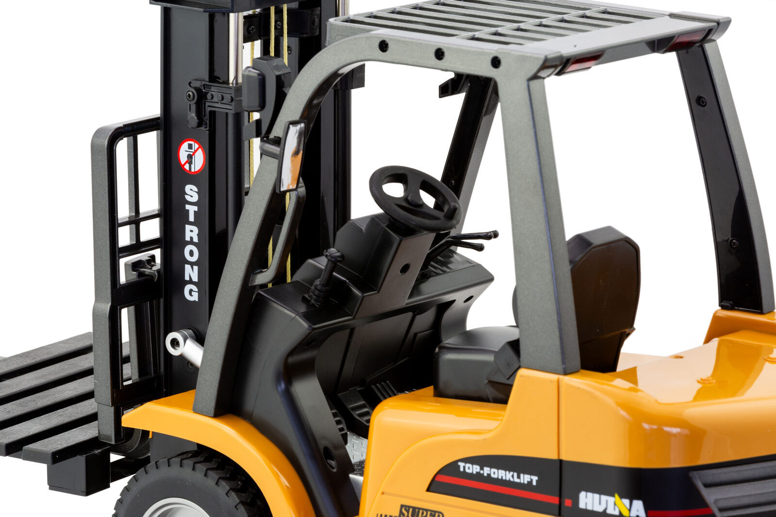 Metal Remote Control Forklift 1:10 Scale 2.4G with Lifting Function - SuperSaverAU - view 7