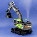 1:18 Scale 13-Channel Alloy Remote Control Excavator Construction Vehicle with Lights, Sound and Steam - SuperSaverAU - view 4