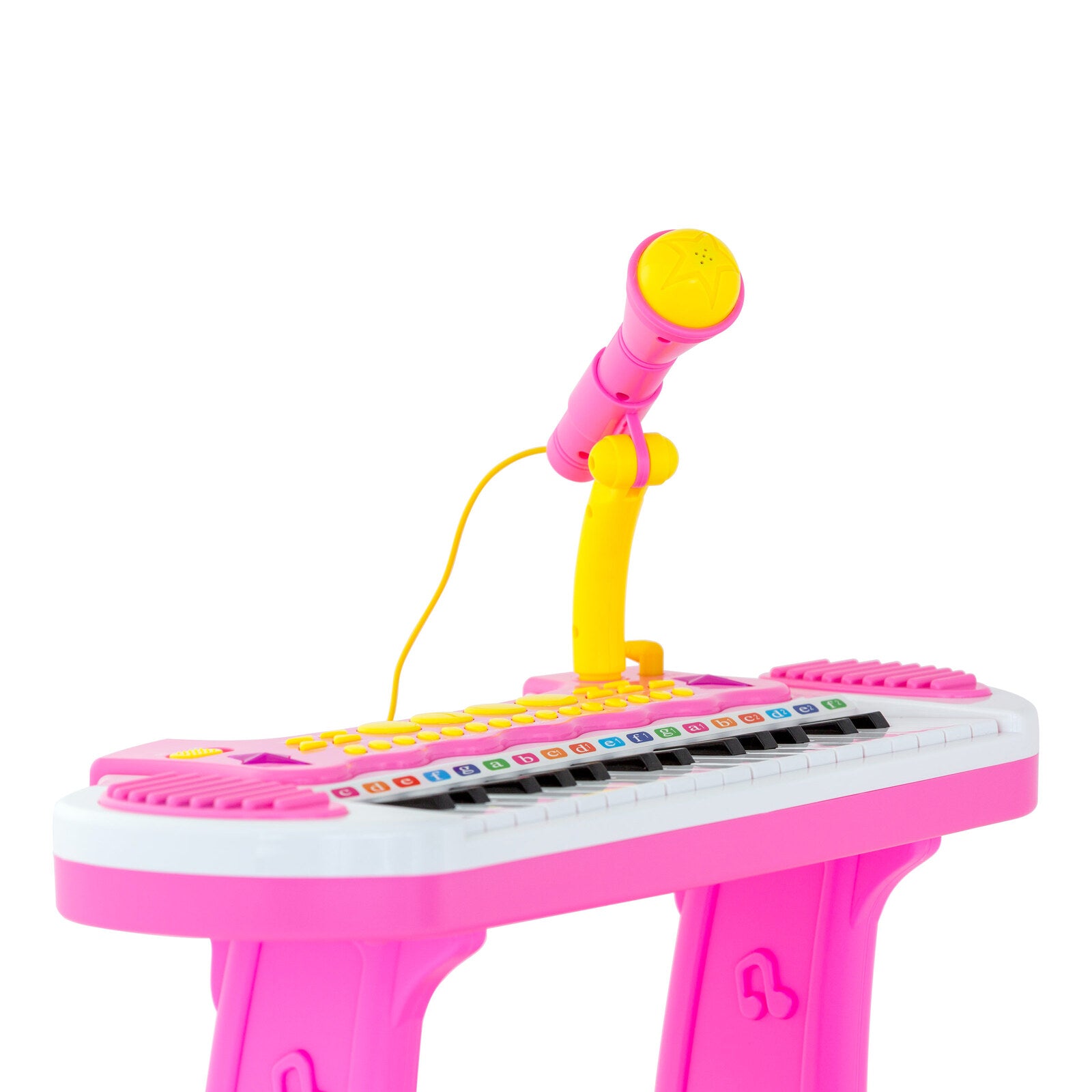 Children's Electronic Keyboard with Stand (Pink) Musical Instrument Toy - SuperSaverAU - view 7