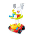 Children's Gardening Trolley Set with Simulated Plants & Toy Tools for Toddlers - SuperSaverAU - view 1