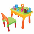 Children's 2-in-1 Sand & Water Table 61cm x 42cm x 40.5cm with 18 Accessories - SuperSaverAU - view 1
