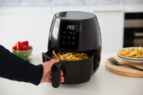 3L Digital Air Fryer w/ 200 C, Non-Stick & Removable Basket - SuperSaverAU - view 2