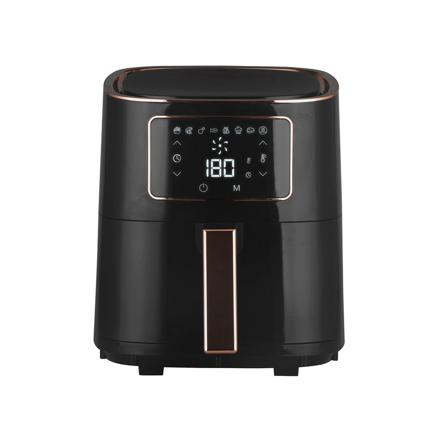 7L Digital Air Fryer (Black) 1700W, 200C, 8 Cooking Settings - SuperSaverAU - view 1