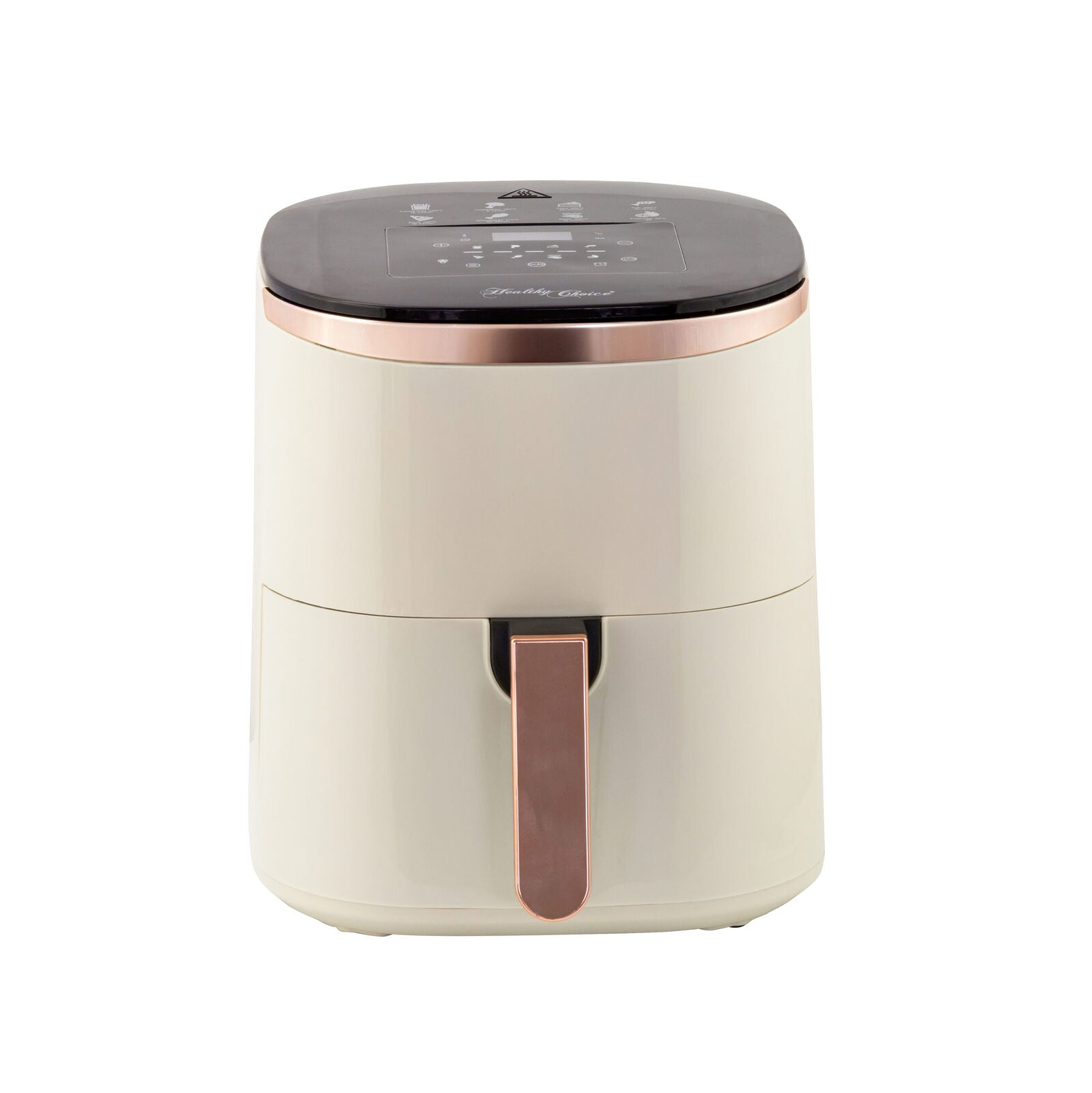 7L Digital Air Fryer with 8 pre-set Touch-control Cooking Programs - Cream - SuperSaverAU - view 1