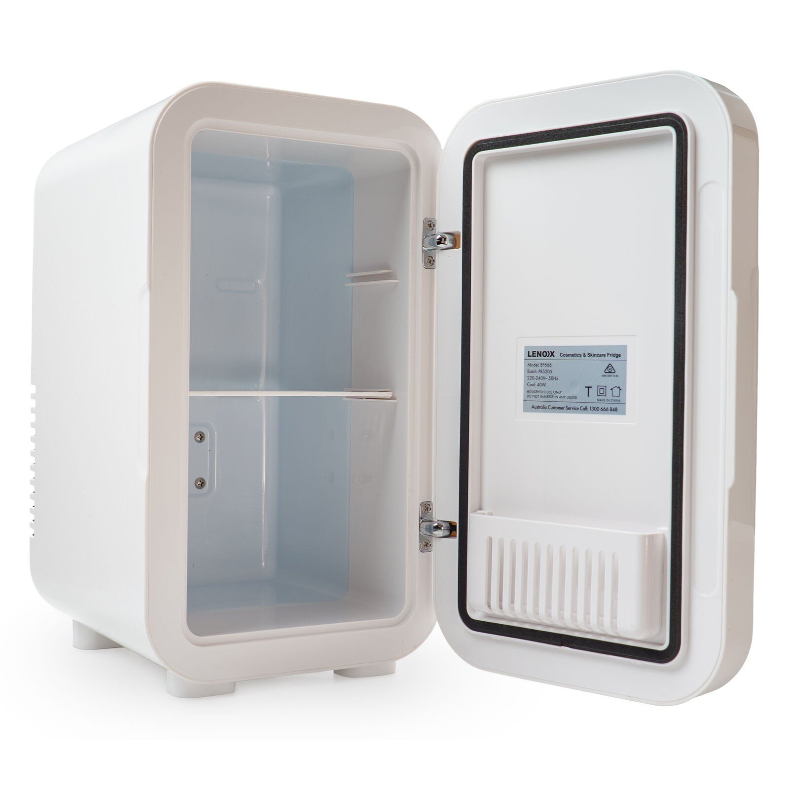 Lenoxx 6L Touch Operated Skincare Fridge with Mirror Door & Light - SuperSaverAU - view 5