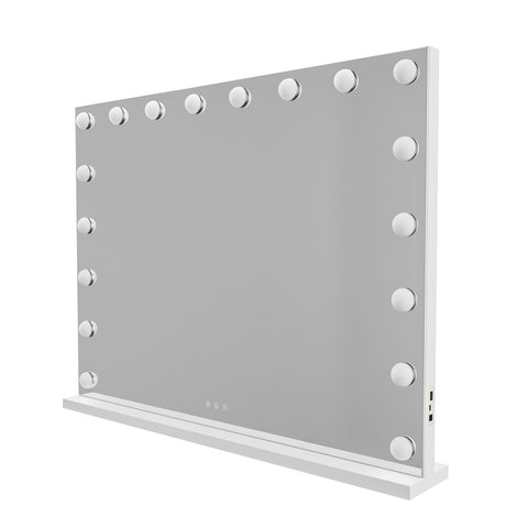 Beauty Mirror with 18 LED Bulbs - USB Ports & Colour Settings - SuperSaverAU - view 1