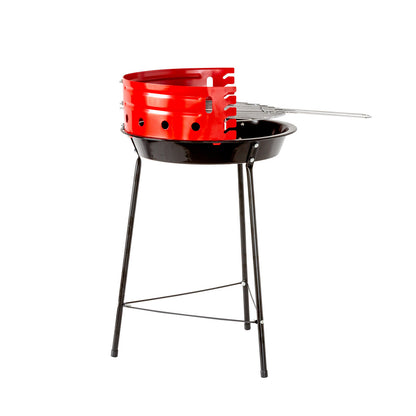 Hacienda 13" Portable Charcoal Grill - Compact Design