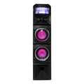 LED Stage Lights Wireless Streaming Speaker 80W RMS with Rotational Disco Lighting - SuperSaverAU - view 2