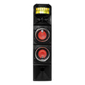 LED Stage Lights Wireless Streaming Speaker 80W RMS with Rotational Disco Lighting - SuperSaverAU - view 3