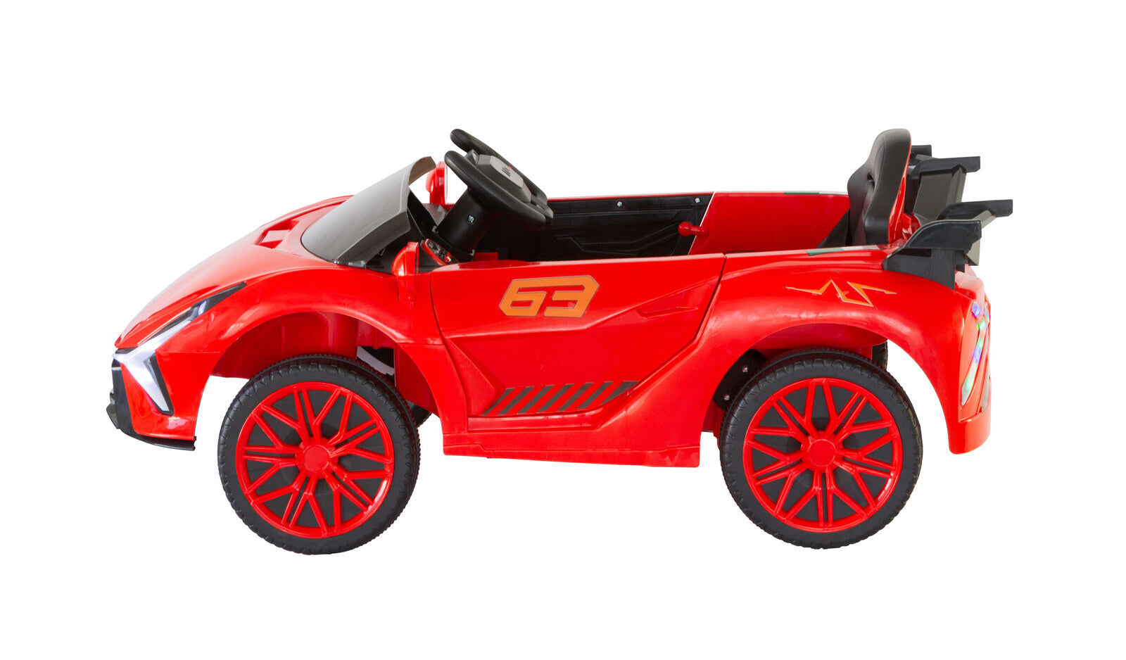 Ferrari Inspired 12V Ride-on Electric Car with Remote Control - Red - SuperSaverAU - view 6