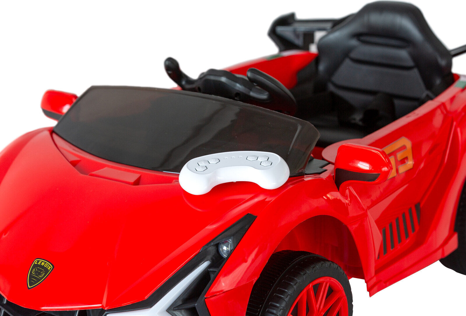Ferrari Inspired 12V Ride-on Electric Car with Remote Control - Red - SuperSaverAU - view 11