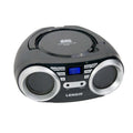 Premium Black Portable CD Player with FM Radio and AUX In