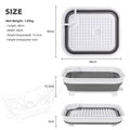 Collapsible Dish Rack 48x40x15.5cm with Utensil Section for Compact Kitchens & Camping - SuperSaverAU - view 3