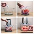 Large Powerful Food Chopper/ Stainless Steel/ 2kg Capacity/ 300W - SuperSaverAU - view 4
