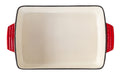 Enamelled Cast Iron 38.5x23cm Rectangular Roaster (3.4L) - Red - SuperSaverAU - view 3