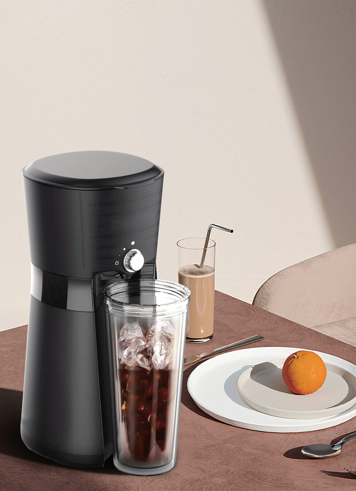 Digital Iced Coffee Maker w/ 10oz, Reusable Cup & Straw Included - SuperSaverAU - view 3