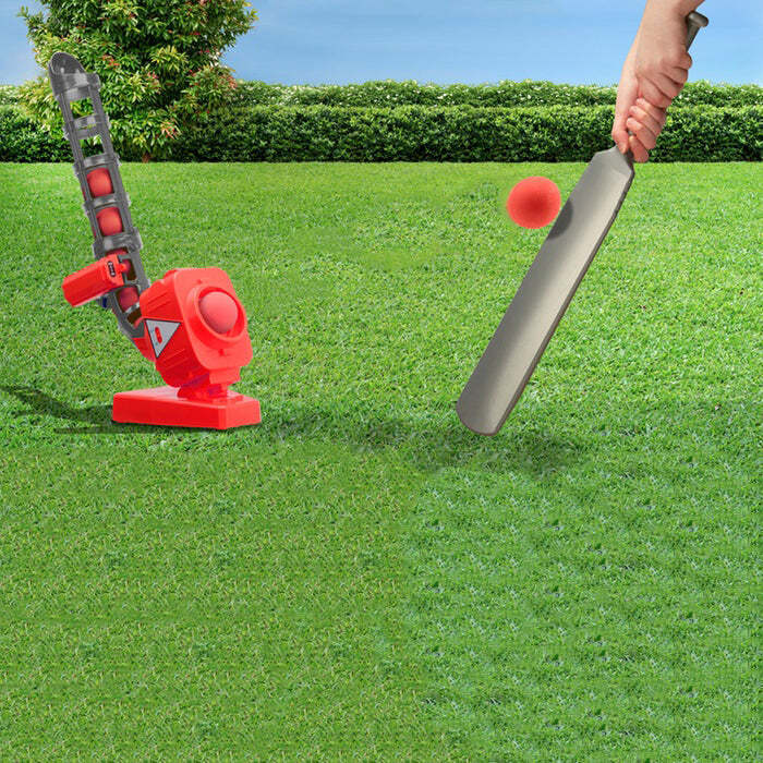 Cricket Ball Pitcher with 3 Adjustable Angles & 5 Soft Ball Capacity Battery Operated - SuperSaverAU - view 3
