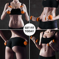 Hacienda 7-Piece 20kg Weighted Dumbbell Set with Rack - 2/3/5kg Dumbbells - SuperSaverAU - view 5