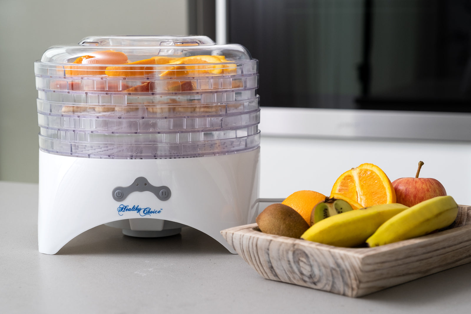 Basic Food Dehydrator 2 Power Levels 5 Trays Converge-Flow Even Drying 150W-300W - SuperSaverAU - view 7