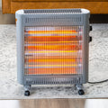 2200W Quartz Infrared Radiant Heater with Adjustable Thermostat and 2 Power Settings - SuperSaverAU - view 3