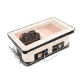 Portable Hibachi Tabletop Grill Dual Charcoal BBQ Chambers - SuperSaverAU - view 3