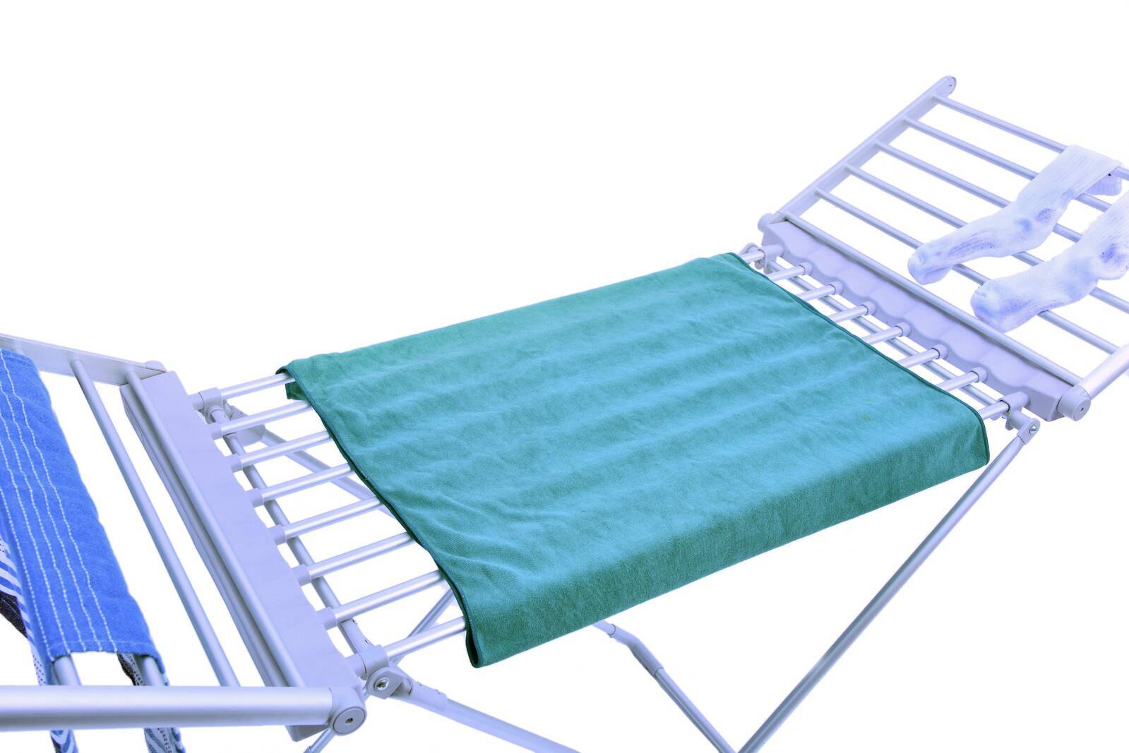 Lenoxx Electric Freestanding Heated Towel and Clothes Rack Dryer, 20 Bars, Portable - SuperSaverAU - view 3