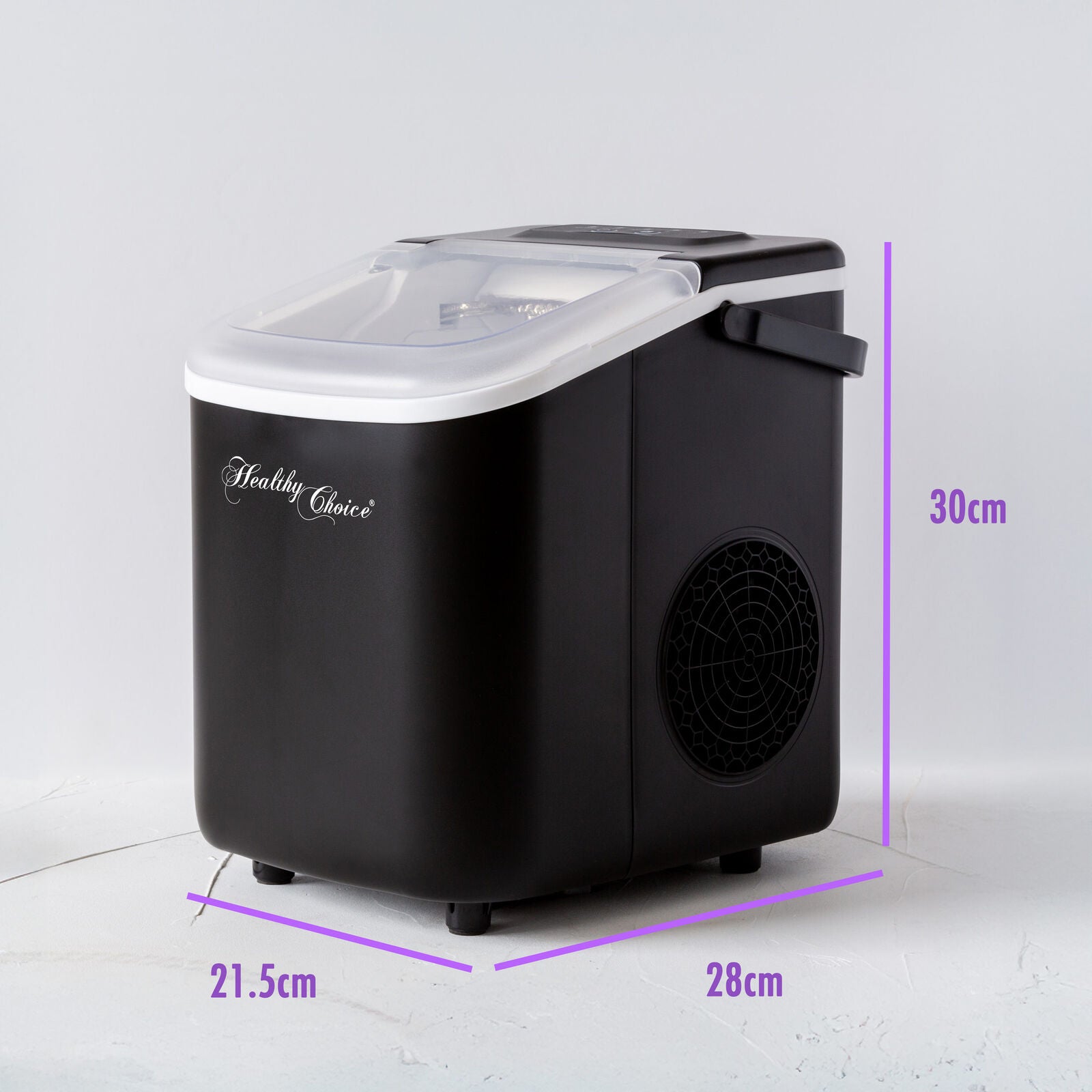 Ice Maker - Ready in 8 minutes, Up to 12kgs every 24 Hours - SuperSaverAU - view 3