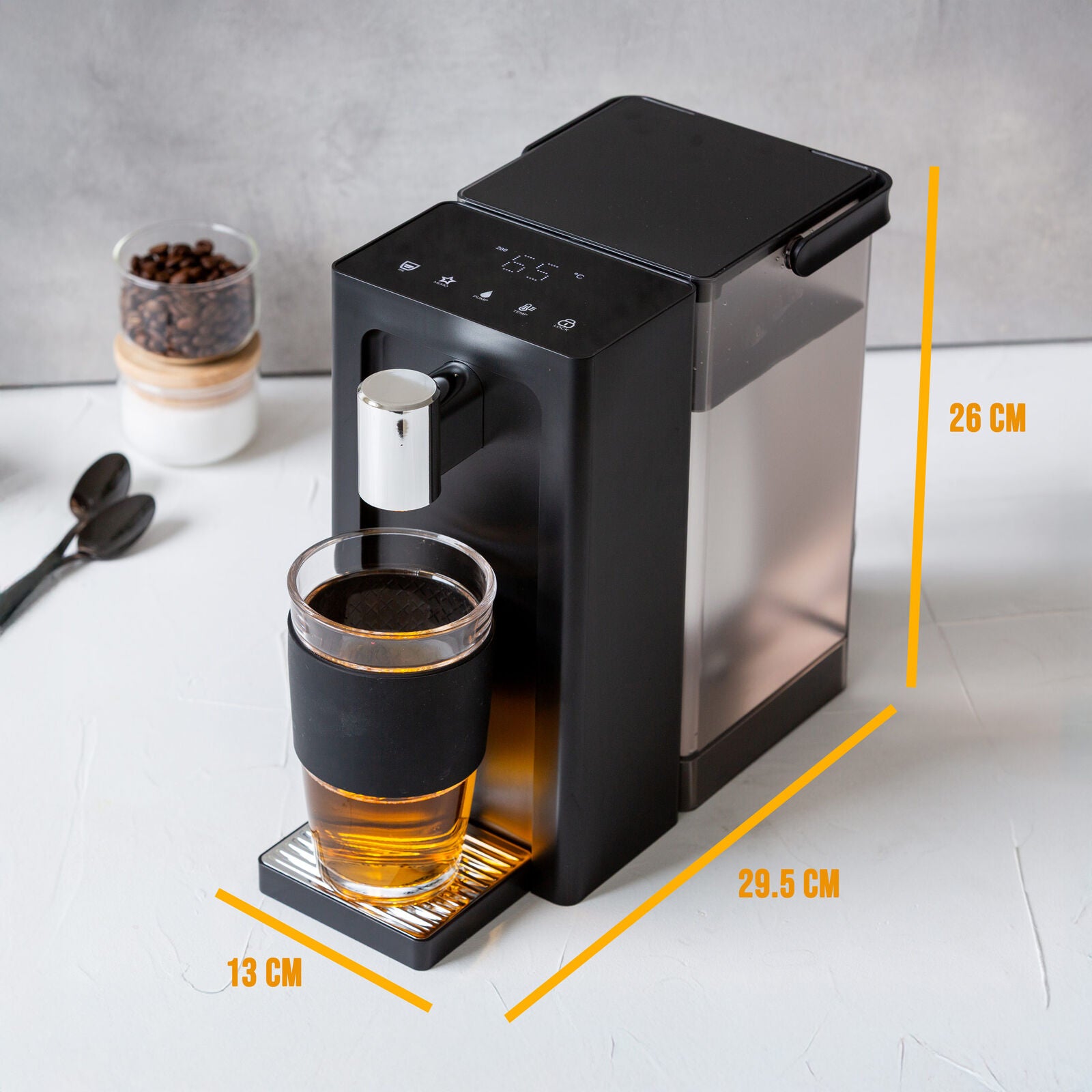 Instant Hot Water Dispenser 3L - One-Touch Operation with Adjustable Temperature & Cup Sizes - SuperSaverAU - view 3