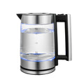 Healthy Choice 1.8L Cordless Glass Kettle, Stainless Steel, Blue LED - SuperSaverAU - view 1