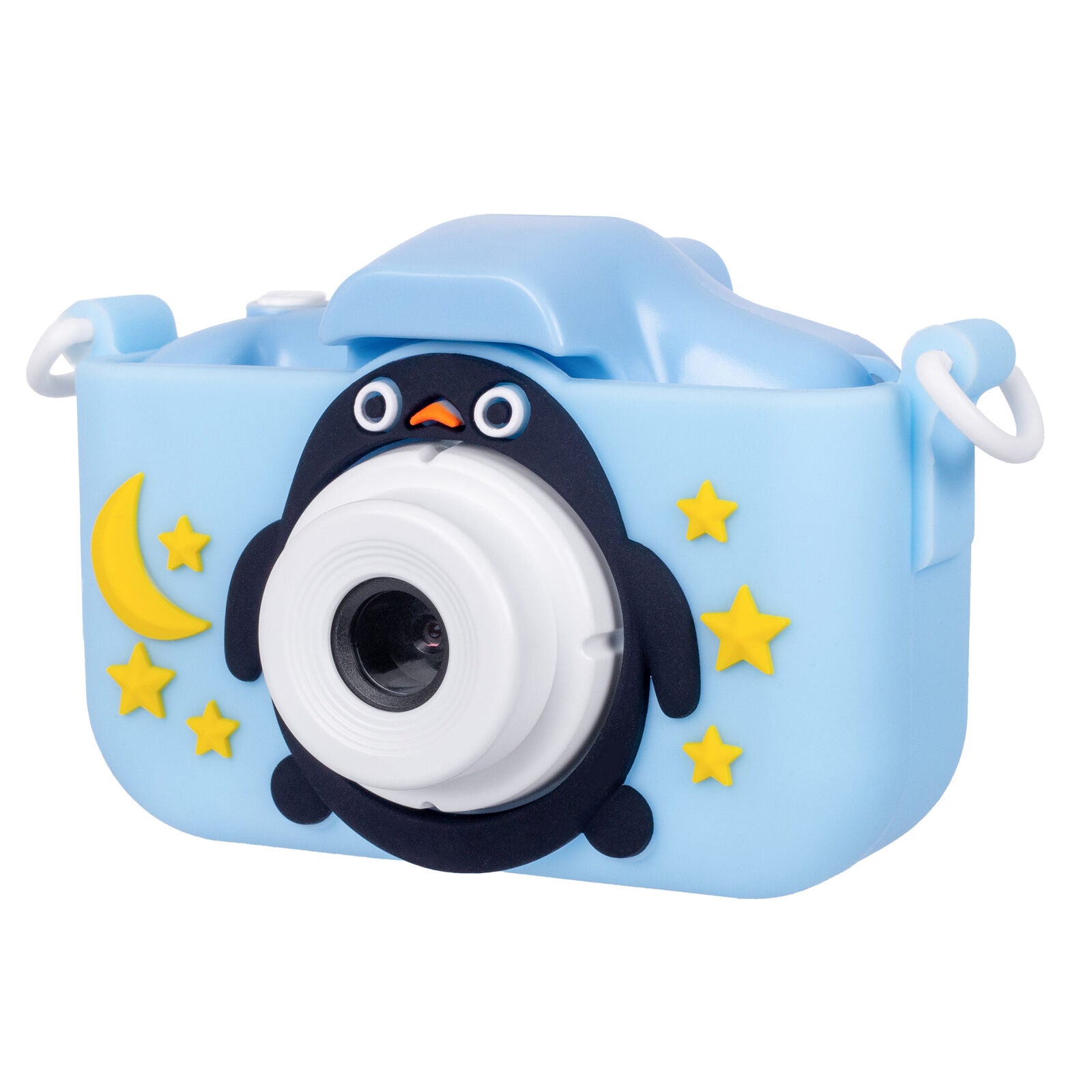 Kids Digital Dual Lens Camera, 4x Zoom and HD Video Recording (Blue) - SuperSaverAU - view 1