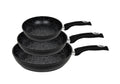 Healthy Choice 3-Piece Forged Frypan Set, Non-stick, 20cm, 24cm, 28cm - SuperSaverAU - view 1