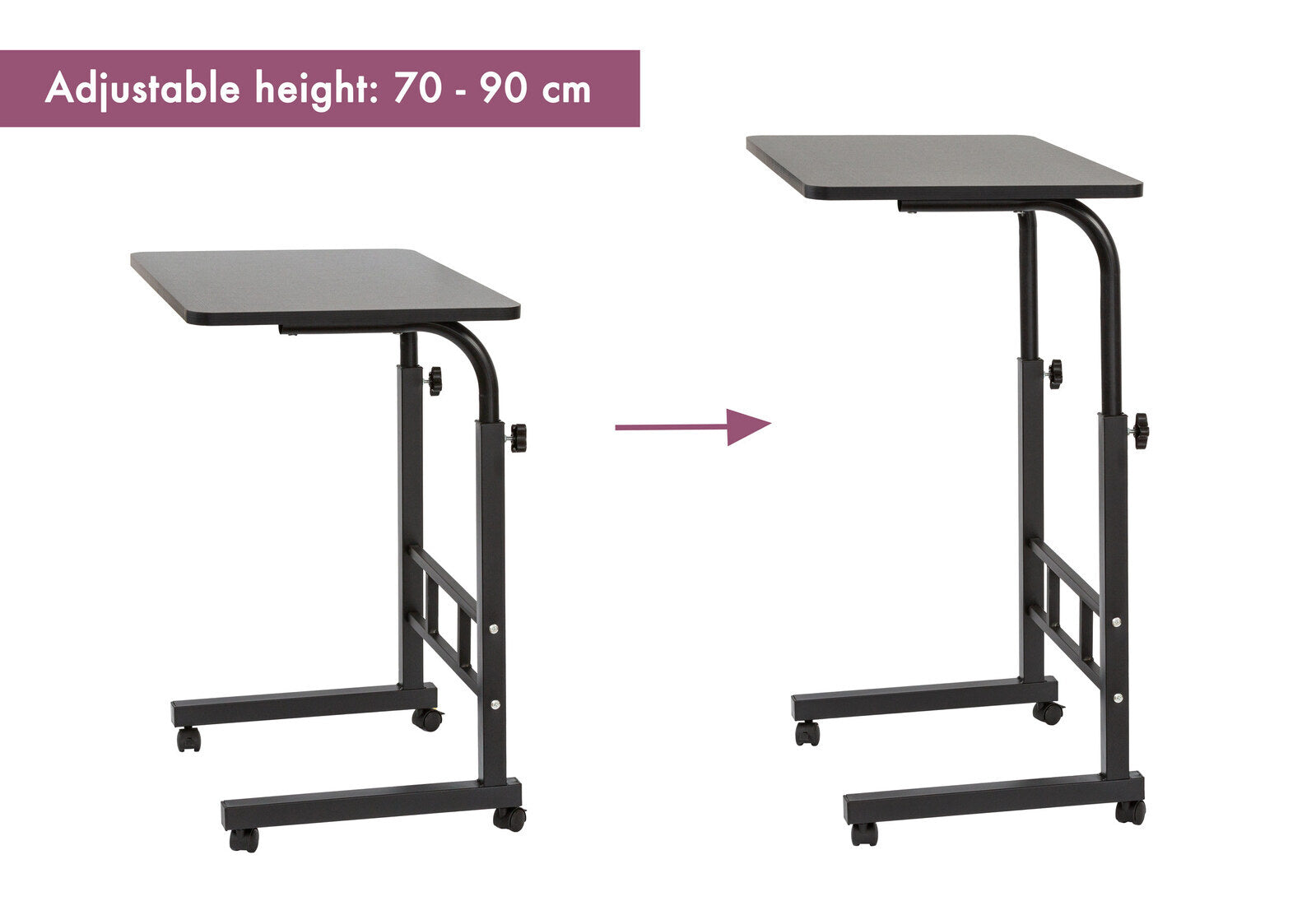 Hacienda Portable Laptop Desk - Adjustable Height & Lightweight - SuperSaverAU - view 7