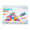 120 Pcs non-toxic STEM Educational, Durable Magnetic Tiles/Puzzle with Storage Bag - SuperSaverAU - view 6