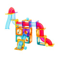 88 Pcs non-toxic STEM Educational, Durable Magnetic Tiles/Puzzle with Storage Bag - SuperSaverAU - view 1