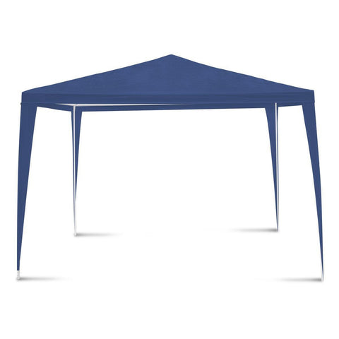 Vibrant Marquee Pop Up Gazebo 3x3m - UV & Water Resistant, 20 Person Capacity, Blue - SuperSaverAU - view 1