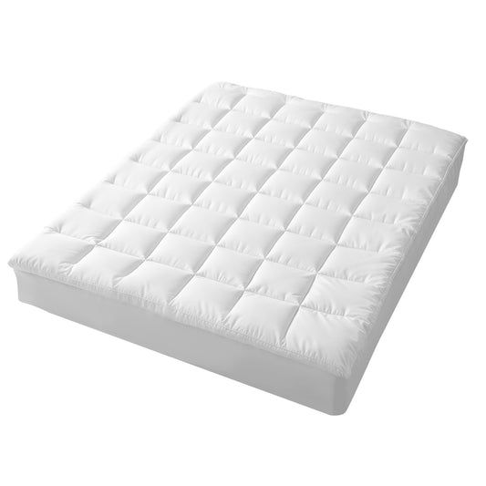 Hacienda Hypoallergenic Microfiber Mattress Topper - QUEEN