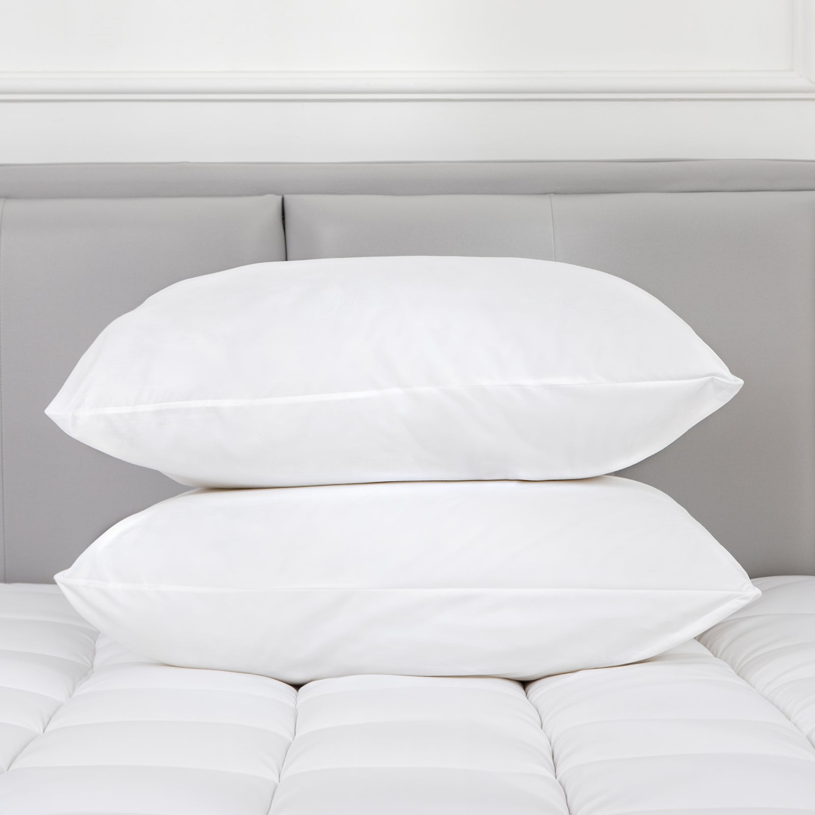 Hacienda 100% Cotton Pillow 50x75cm, Hypoallergenic, Antibacterial, Cooling Technology, 2 PK - SuperSaverAU - view 4
