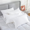Hacienda 100% Cotton Pillow 50x75 cm, Hypoallergenic, Antibacterial, Cooling, 4 Pack - SuperSaverAU - view 6