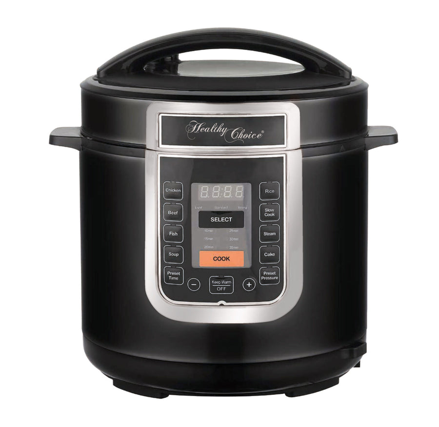 6L Ceramic Coated, PFAS Free Automatic Pressure Cooker - SuperSaverAU - view 1