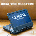 10.1" Portable DVD Player with 270° Swivel Screen, Rechargeable Battery & Multi-Format Support - SuperSaverAU - view 2
